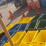 CMP coloca novos contentores de lixo nos bairros.
